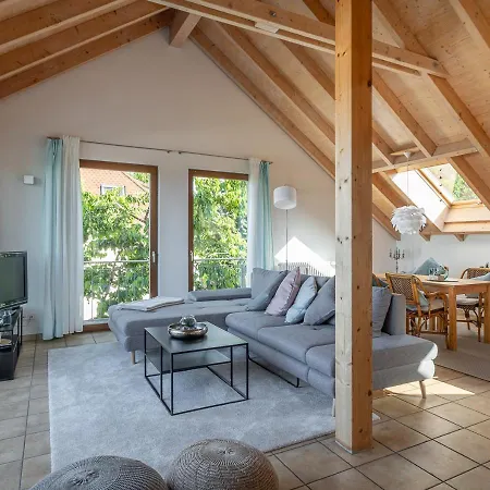 Storchennest Mit Grossem Balkon Und Panoramablick *