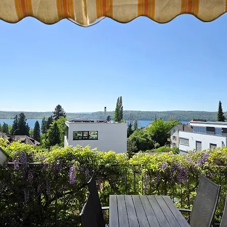 Appartement Storchennest Mit Grossem Balkon Und Panoramablick Uberlingen